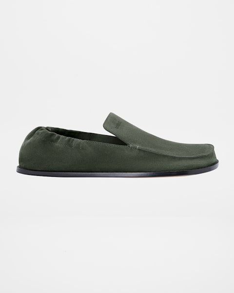 Loewe x Paula's Ibiza Men's Faro Leather Loafers | Neiman Marcus