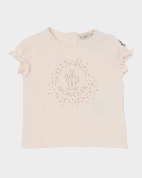 Moncler Girl's Bear with Balloons Graphic T-Shirt, Size 0M-18M