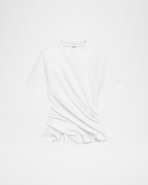 Loewe Trapeze Cotton T-Shirt | Neiman Marcus