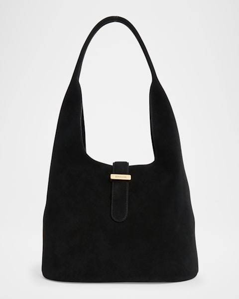 SIMKHAI カイ キャンバス＆レザー ホーボーバッグ SIMKHAI Khai Canvas Hobo Bag | Neiman Marcus
