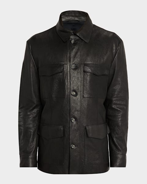 Giorgio Armani Men's Micro-Dot Peak Dinner Jacket | Neiman Marcus