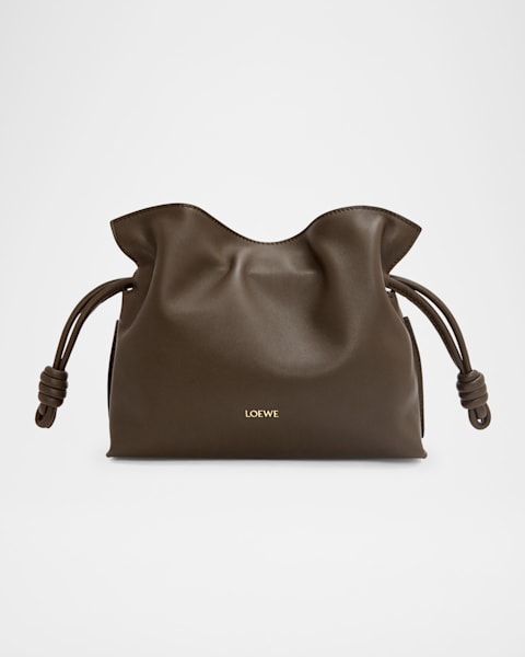 Loewe x Suna Fujita Flamenco Mini Hamster Clutch Bag in Leather