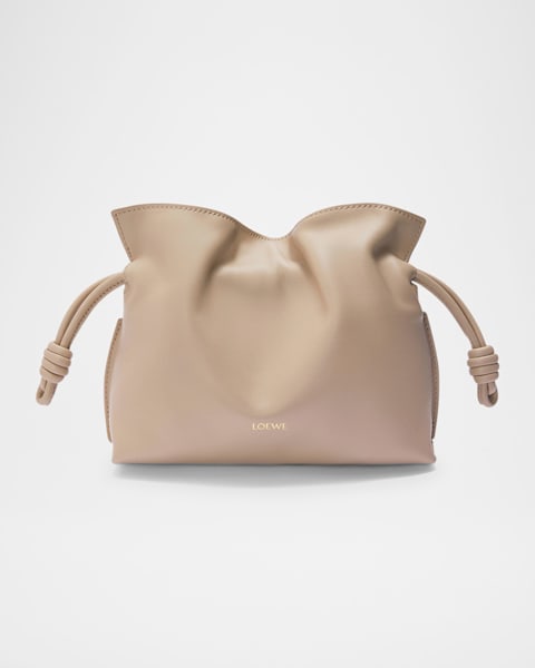 ■ LOEWE x Suna Fujita ■ Flamenco Squid mini clutch Loewe Squid mini Flamenco clutch in nappa calfskin | REVERSIBLE