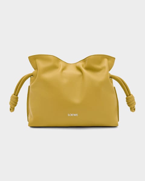 Loewe x Suna Fujita Flamenco Mini Hamster Clutch Bag in Leather
