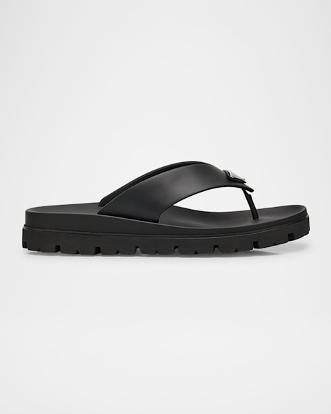 サンダル PRADA 2X3119_054_F0F24 SUEDE FISHERMAN SANDALS 2COLORS Prada Men's Suede Fisherman Sandals | Neiman Marcus