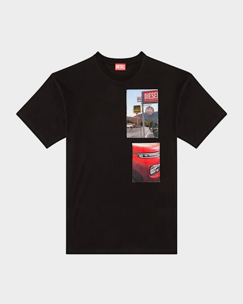 Diesel Men's T-BOXT-N14 Oversized D Logo T-Shirt | Neiman Marcus