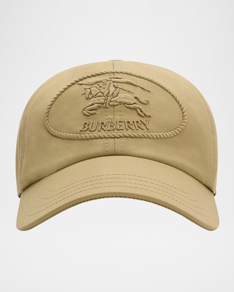 Burberry Vintage Check-Print Cotton Baseball Cap | Neiman Marcus