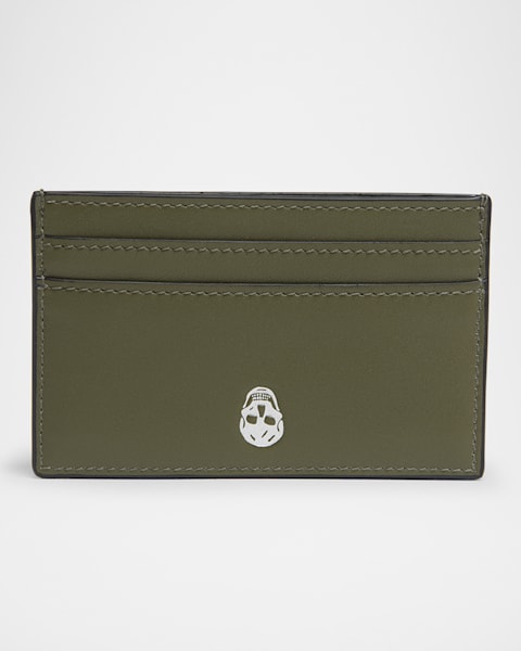 McQueen Men's McQueen Graffiti Card Holder | Neiman Marcus
