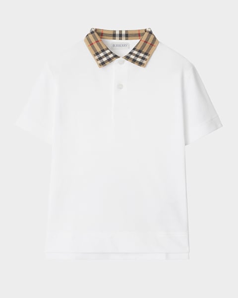 Boy's Johane Check Polo