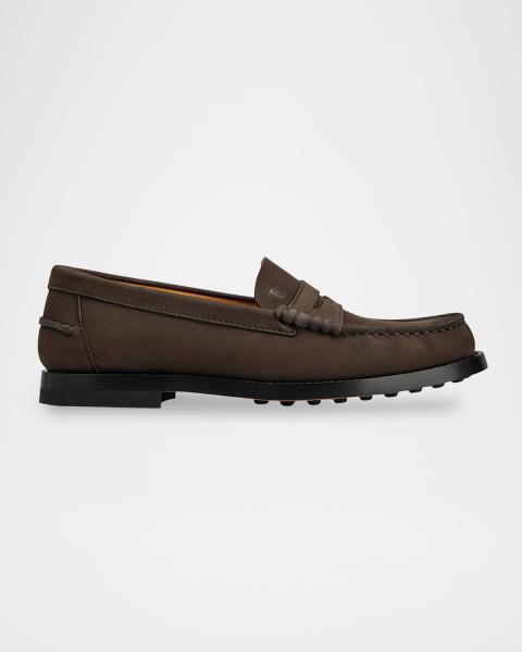Church's Shanghai Leather Monk Oxford Loafers | Neiman Marcus