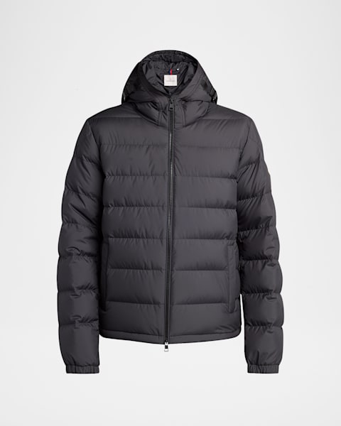 Moncler Men's Laveraet Full-Zip Jacket | Neiman Marcus