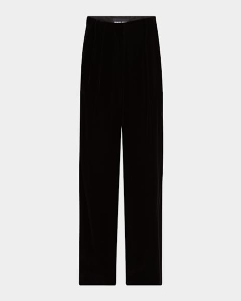 パンツ GIORGIO ARMANI WIDE-LEG TROUSERS IN VELVET s-l400.jpg