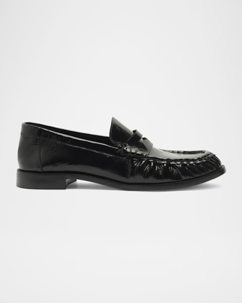 フラットシューズ Khaite 'Alessia' Loafers Alessia Loafer in Beige Mesh – KHAITE