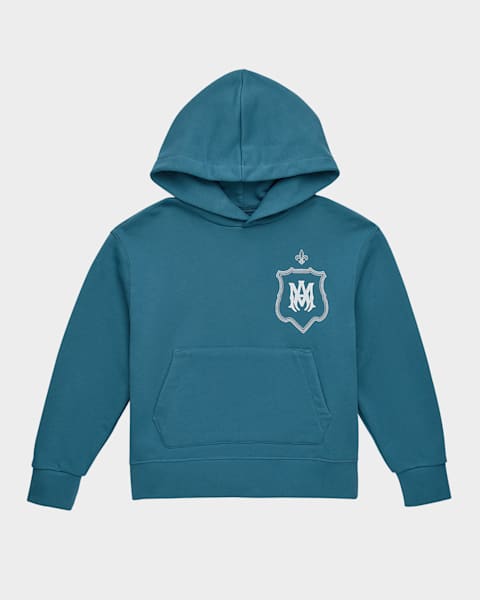 Burberry Boy's Check-Trim Cotton Zip Hoodie, Size 3-14 | Neiman Marcus