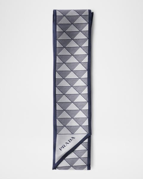 Prada Picturesque Paris Silk Scarf | Neiman Marcus