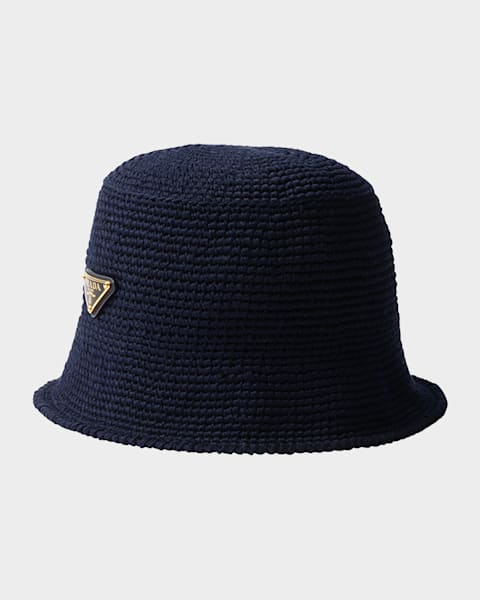 PRADA デニムバケットハット L Light Blue Denim bucket hat | PRADA