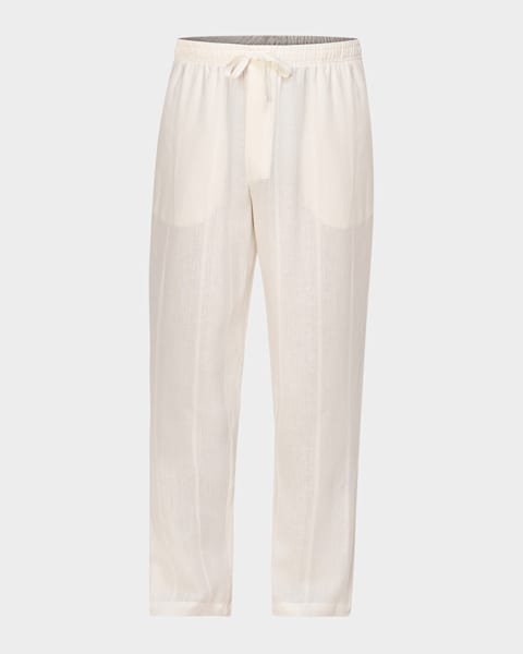 Ralph Lauren Purple Label Men's Gregory Hand-Tailored Silk-Linen