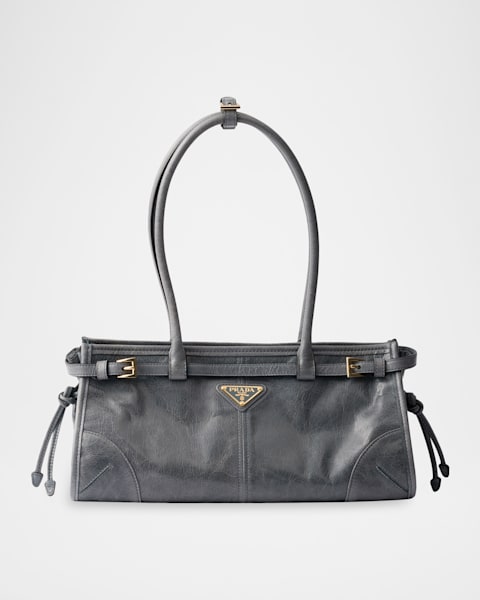 Bonnie Large Leather Shoulder Bag | Neiman Marcus