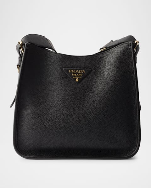 Prada Prada Dangle Leather Mini Top-Handle Bag | Neiman Marcus