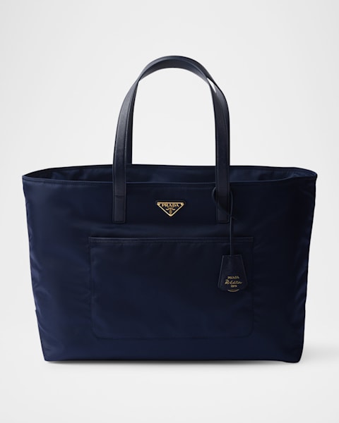 ★PRADA★Re-Edition 1995 Chaine medium Re-Nylon tote bag★ Black Prada Re-Edition 1995 Chaîne medium Re-Nylon tote bag