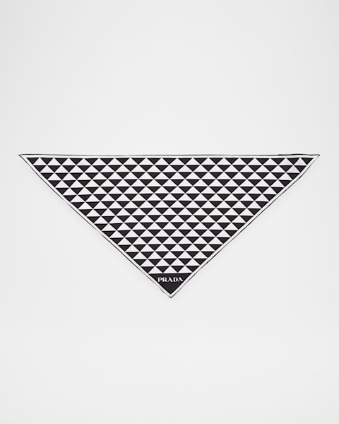 Valentino Garavani Petit Charles Silk Scarf | Neiman Marcus