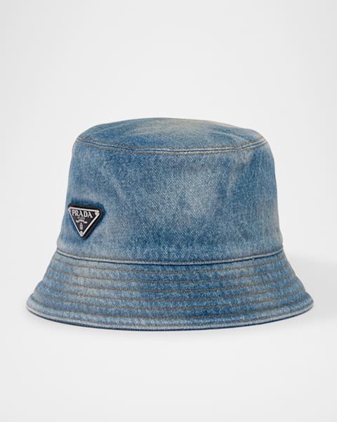ハット BRUNELLO CUCINELLI POPLIN BUCKET HAT Linen canvas bucket hat in beige - Brunello Cucinelli