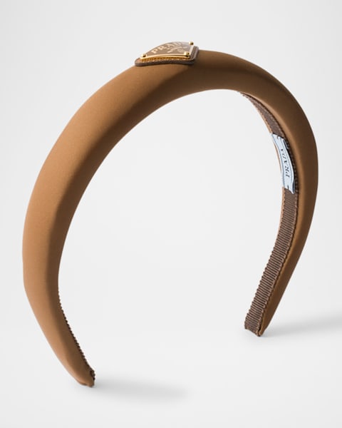 Prada Raffia-Style Crochet Headband | Neiman Marcus