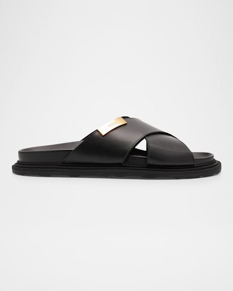 AMIRI MA quad スライド サンダル Amiri Ma Quad Logo Slide Sandals | Saks Fifth Avenue