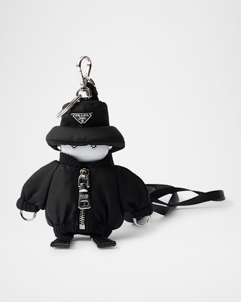 2025新作☆PRADA☆Soft Robot クロシェ バッグペンダント Prada Soft Robot Crochet Bag Pendant | Neiman Marcus