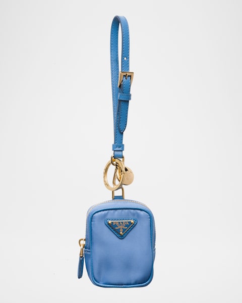 Prada Re-Edition 1978 Re-Nylon Keychain Pouch | Neiman Marcus