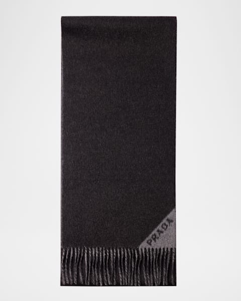 小物 PRADA, 19FW FRINGE MOHAIR MUFFLER nm_5519752_100380_m