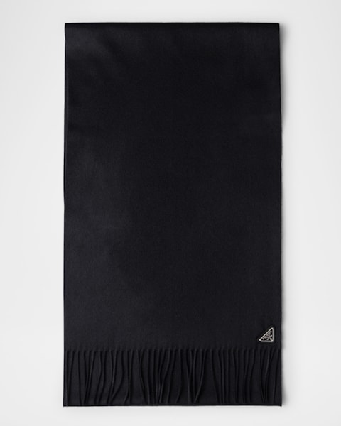 Men's Fringed Silk & Cashmere Scarf | Neiman Marcus