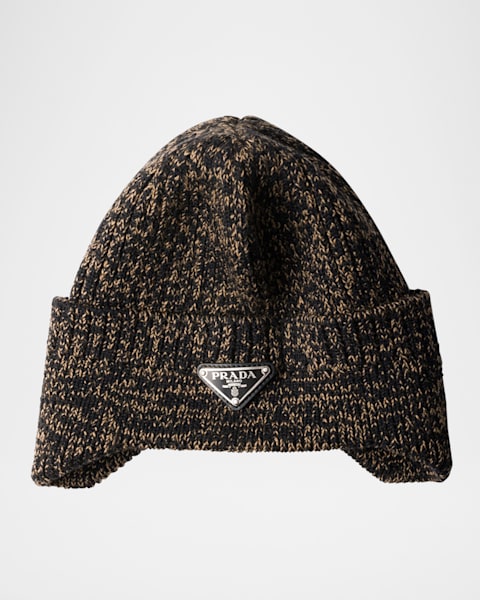PRADA ナイロン　ビーニー　RE-NYLON Prada Padded Re-Nylon Beanie | Neiman Marcus