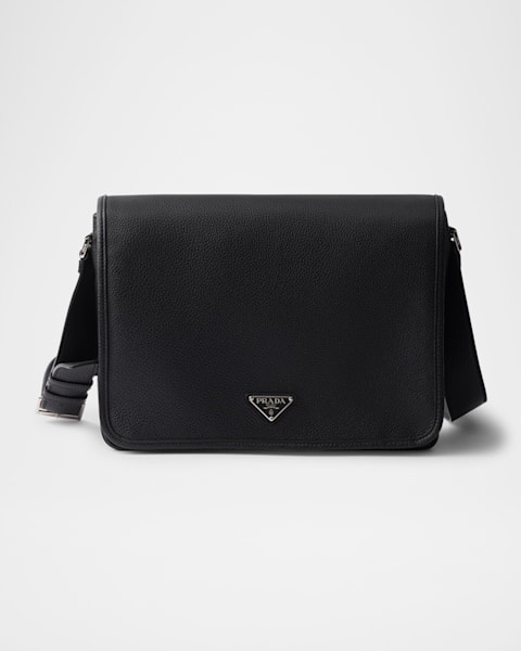 Amiri Men's Bones Stacked Crossbody Bag | Neiman Marcus