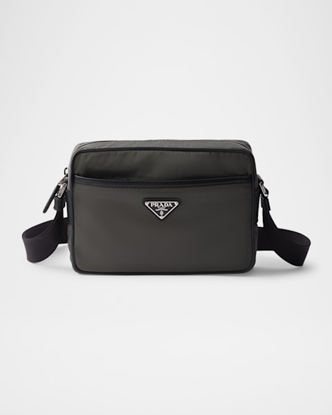 PRADA ショルダー Nylon Leather Shoulder Bag PRADA Prada logo embossed chain shoulder bag leather nylon