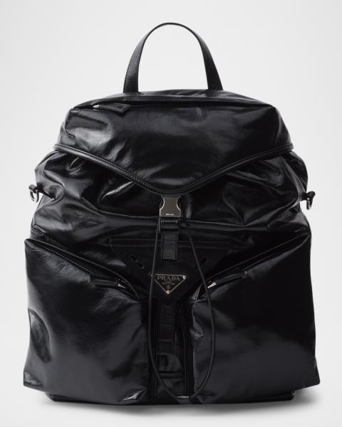 Royce New York Compact Leather Travel Backpack Compact Travel Backpack | ROYCE New York main image 4