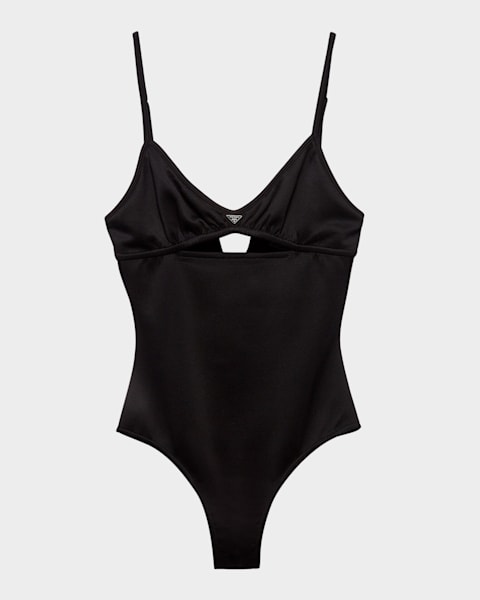 Strappy Backless One-Piece Swimsuit