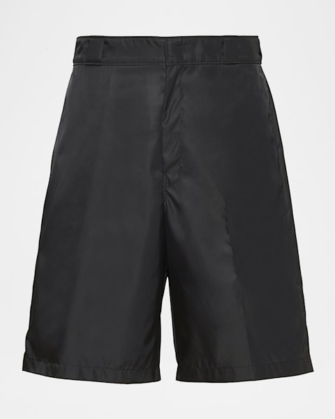 Re-Nylon Shorts in Black - Prada - Women | WE IN STYLE
