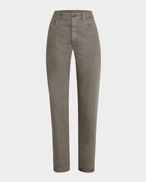 Brunello Cucinelli Straight Leg Jeans | Neiman Marcus