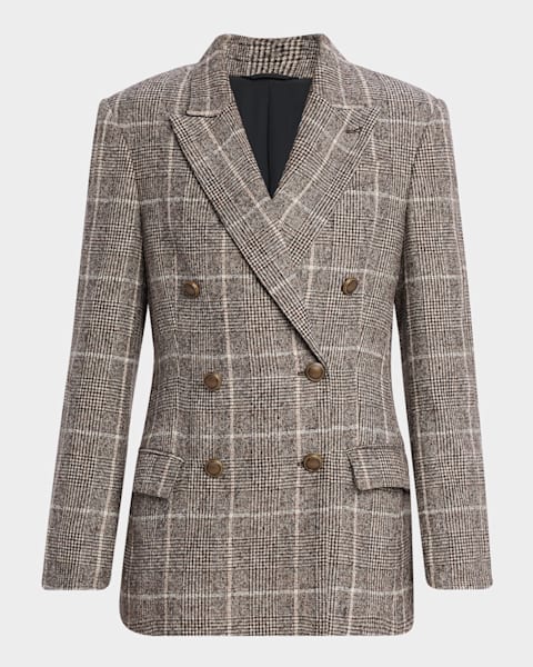 ジャケット BRUNELLO CUCINELLI COTTON SINGLE-BREASTED JACKET Brunello Cucinelli Cotton Linen Twill Single-Breasted Blazer