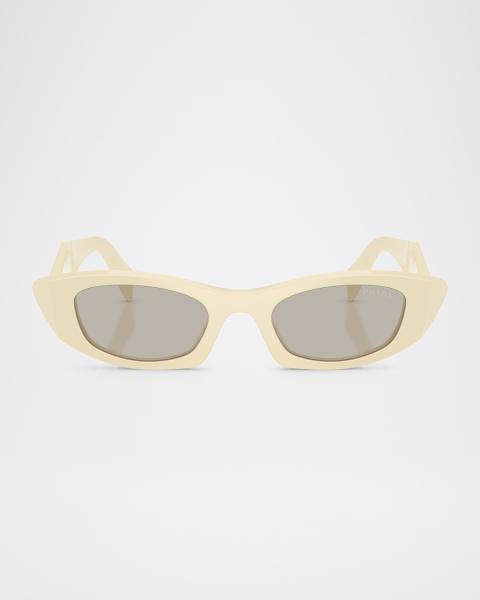 Aureum Collective Como Twisted Acetate Oval Sunglasses  display picture 2