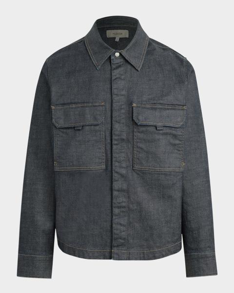 Givenchy Men's Leather Full-Zip Biker Jacket | Neiman Marcus