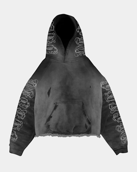 RIVINGTON roi Rebis Men's Gym Bag Printed Zip-Front Hoodie