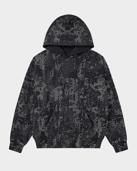 Men's Heavyweight Cotton Sleeve-Logo Hoodie