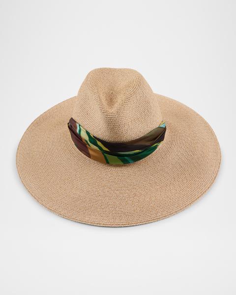 Eugenia Kim Straw Trim Valentina Wide Brim Hat Eugenia Kim Valentina Wide Brim Straw Sun Hat | Nordstromrack main image 3