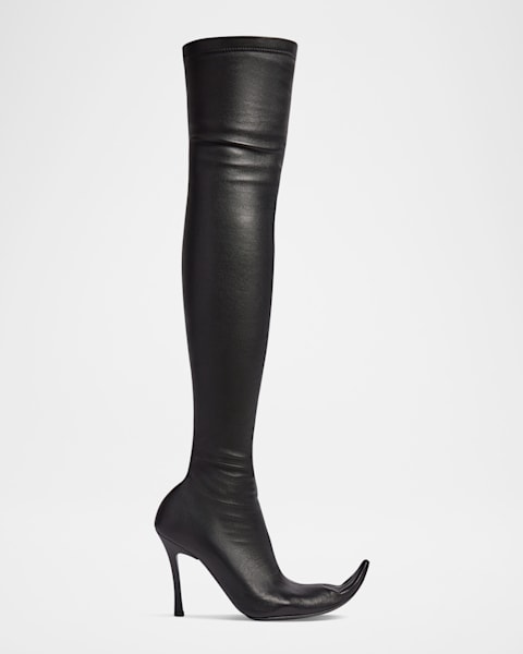Runway Stiletto Knee Boots