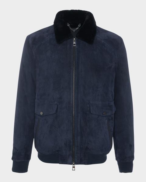 Theory Men's Snap-Front Utility Jacket | Neiman Marcus