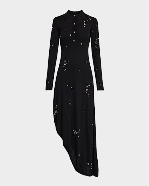 Altuzarra Stunt Reversed Knit Maxi Dress | Neiman Marcus