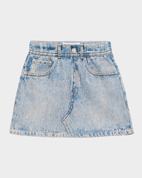 DL1961 Girl's Jenny Denim Mini Skirt, Size 7-14 | Neiman Marcus