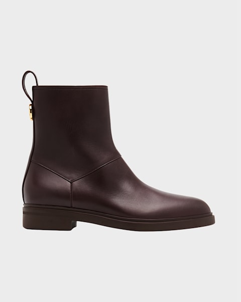 Open Walk Suede Booties